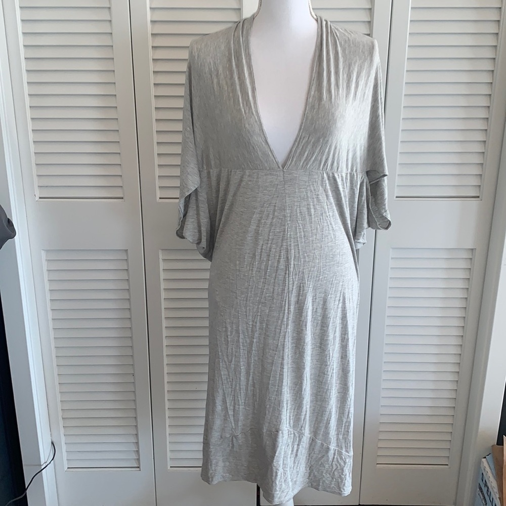 RLX Ralph Lauren WRLX City Heather Gray Jersey Dress Women’s Pullover Size Large
